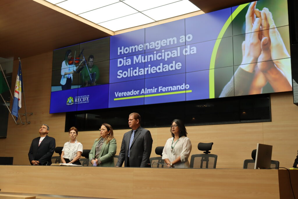 No Dia Municipal da Solidariedade o GAC-PE é homenageado na Câmara Municipal do Recife