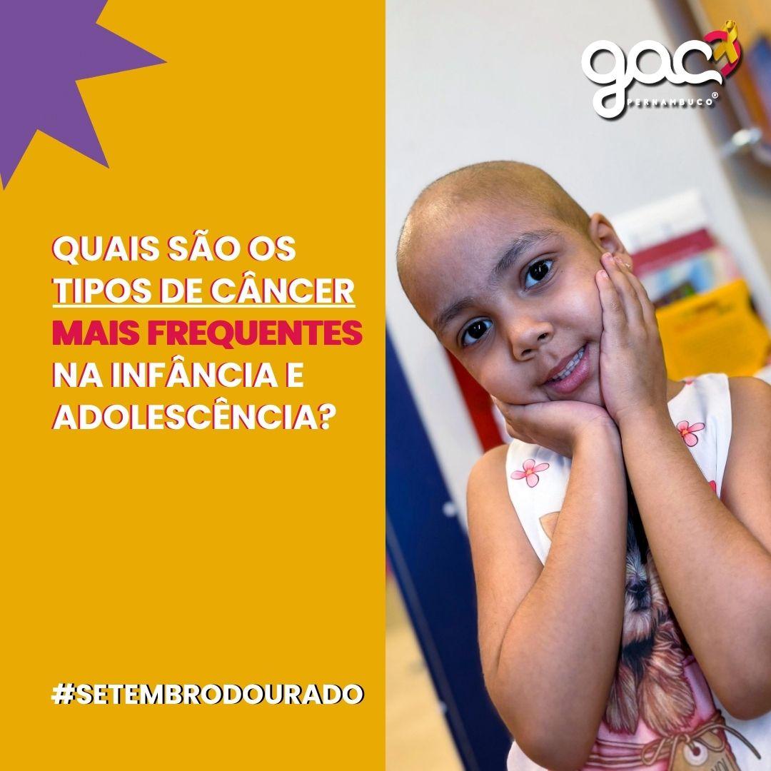 Setembro Dourado: GAC-PE alerta que atenção aos sinais e sintomas do câncer infantojuvenil pode salvar vidas
